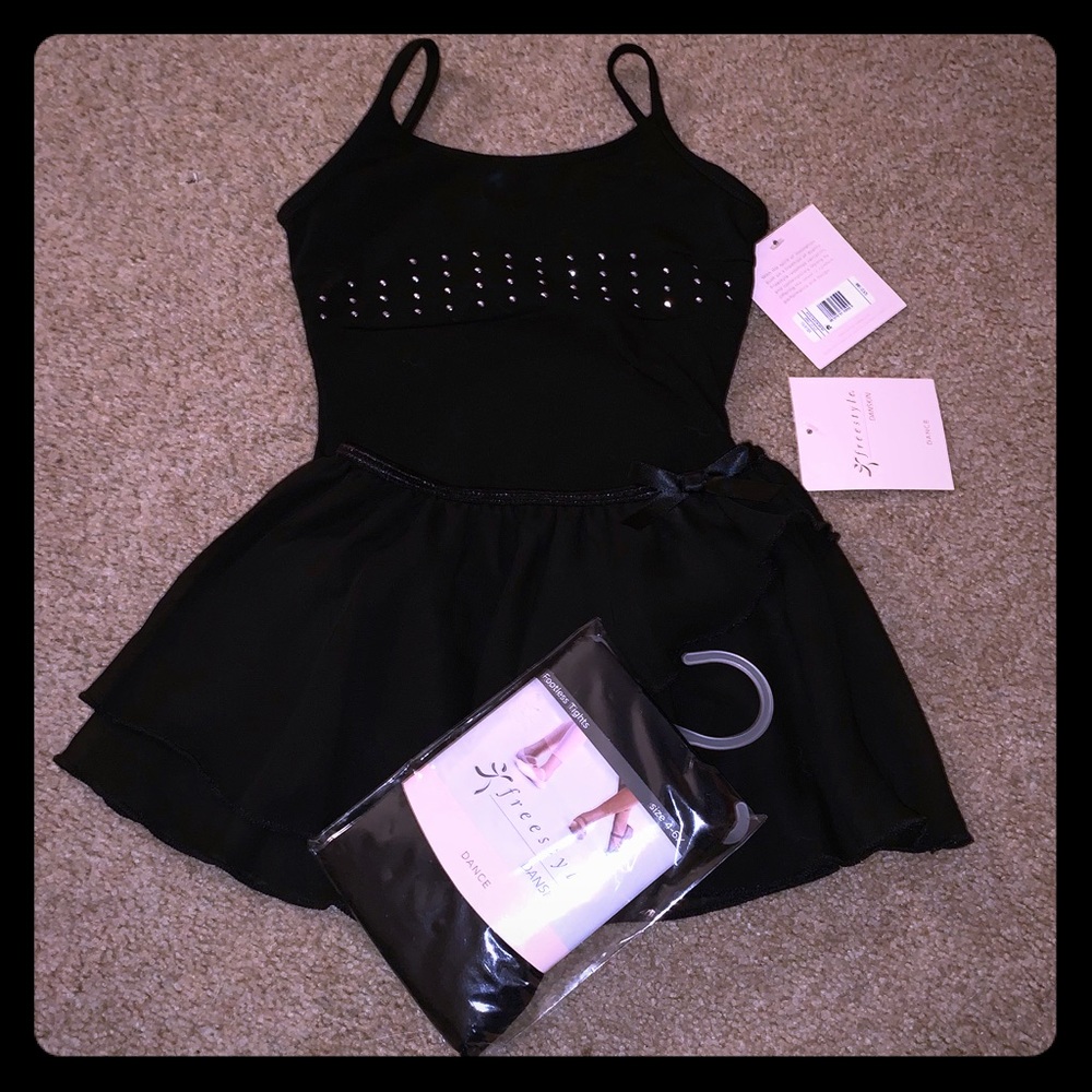 Black little dancer set
